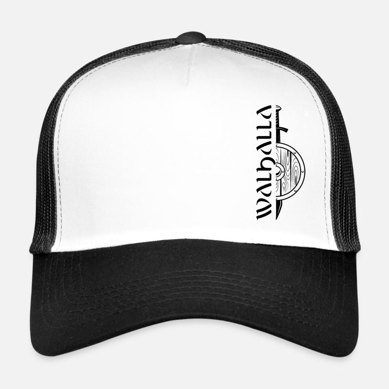 Valhalla Viking Vikings Bjoern côté fer Casquette trucker 