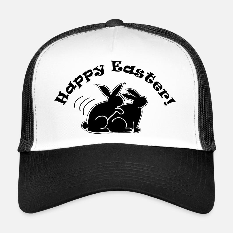Hasen lustig Osterhasen frohe Ostern Trucker Cap