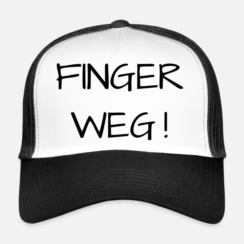 Restez à l'écart! Casquette trucker 