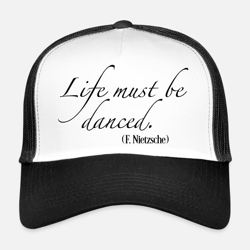 dance - Trucker Cap - white/black