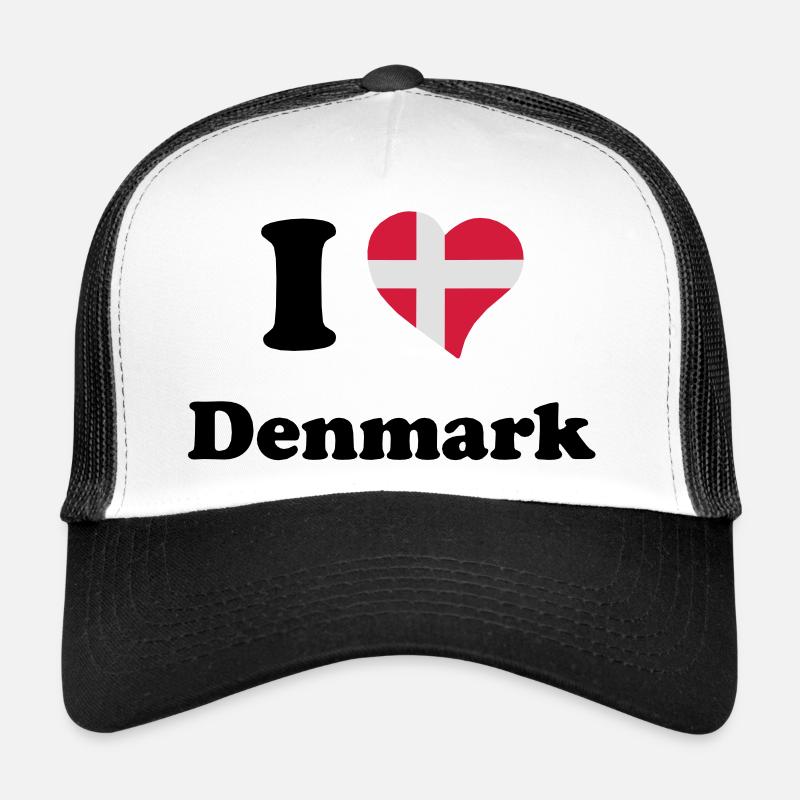 I love Denmark Trucker Cap