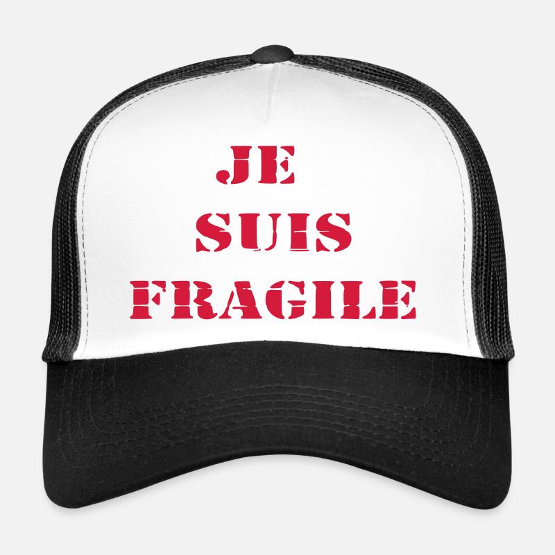 fragile Casquette trucker 