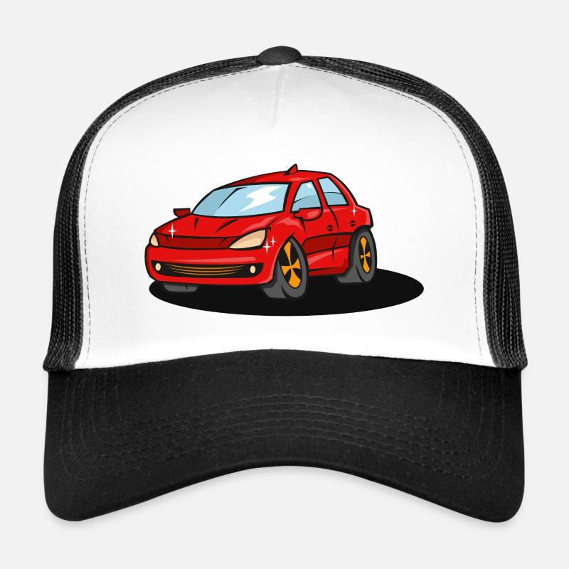 red_car Trucker Cap