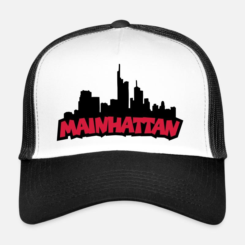 Mainhattan - Trucker Cap - white/black