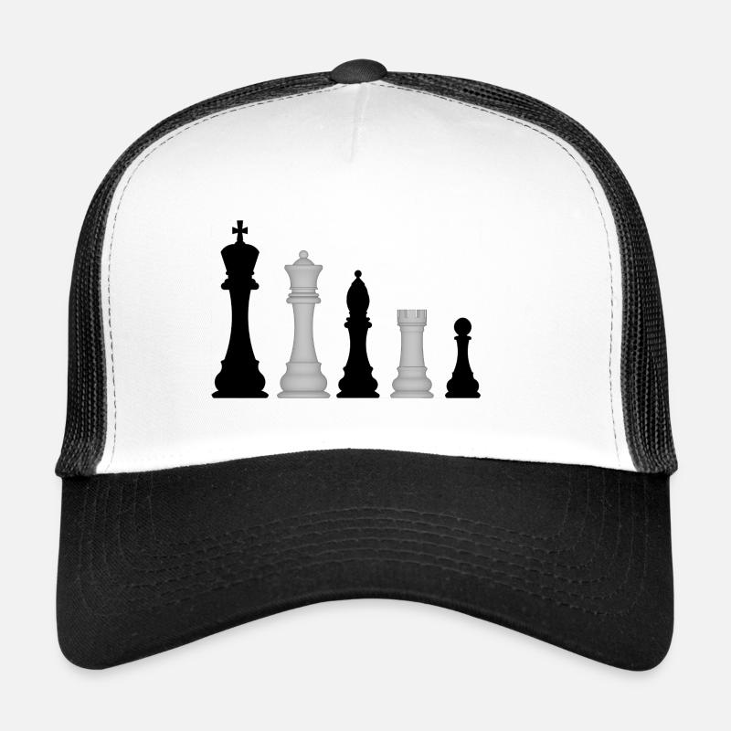 Pièces d’échecs Casquette trucker 