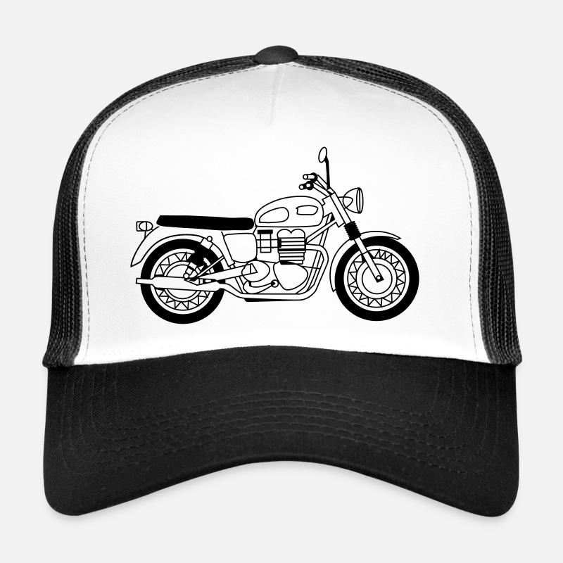 Bonnie - Trucker Cap - Weiß/Schwarz