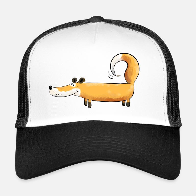 Cadeau drôle de motif d'animal de bande dessinée I de renards Casquette trucker 