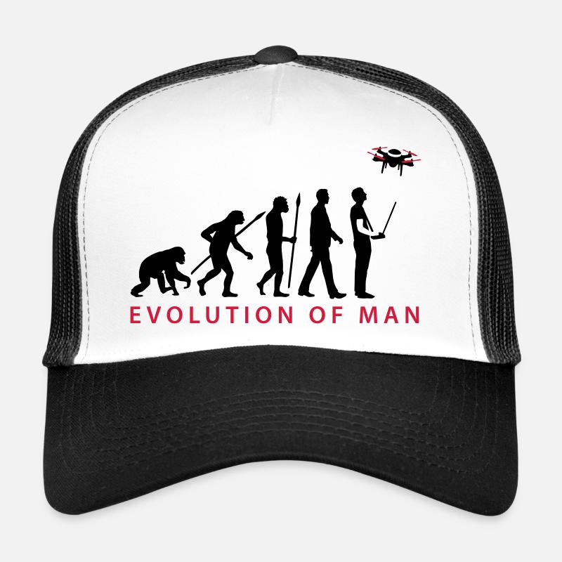 Evolution Modellflieger Drohne 4 Propeller Trucker Cap