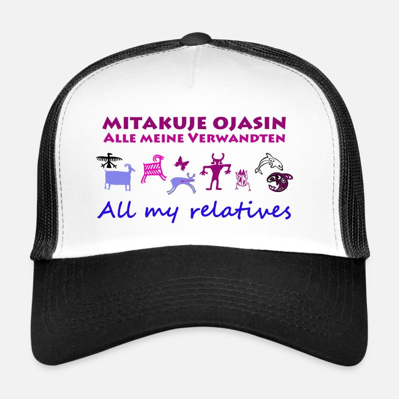 all my relatives animals indians Trucker Cap