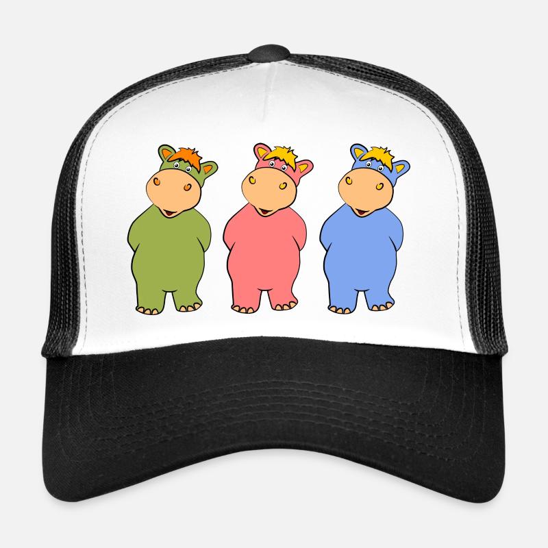 hippo Casquette trucker 