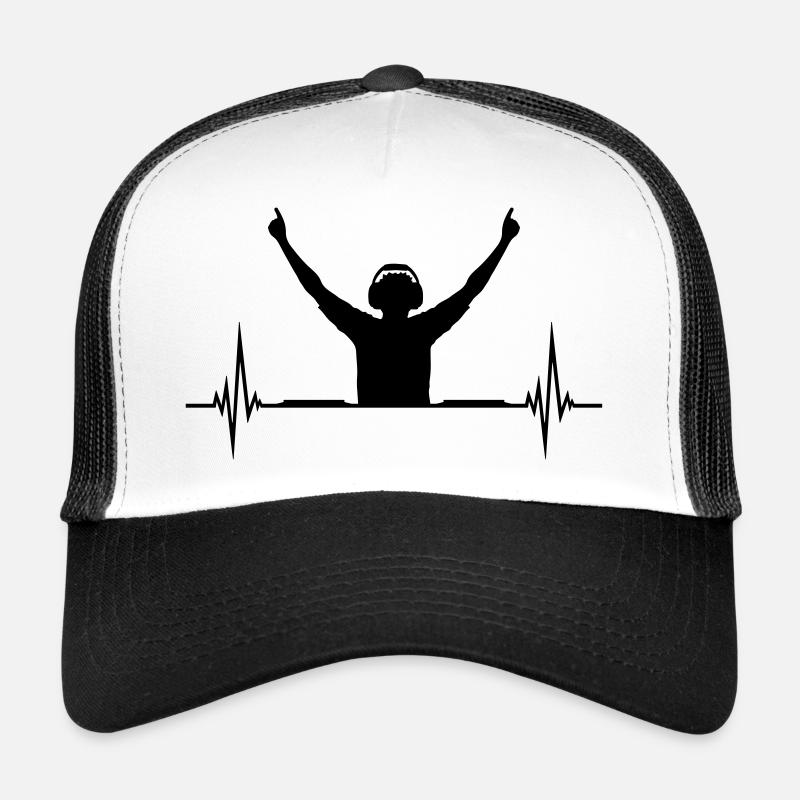Heartbeat Pulse DJ Casquette trucker 