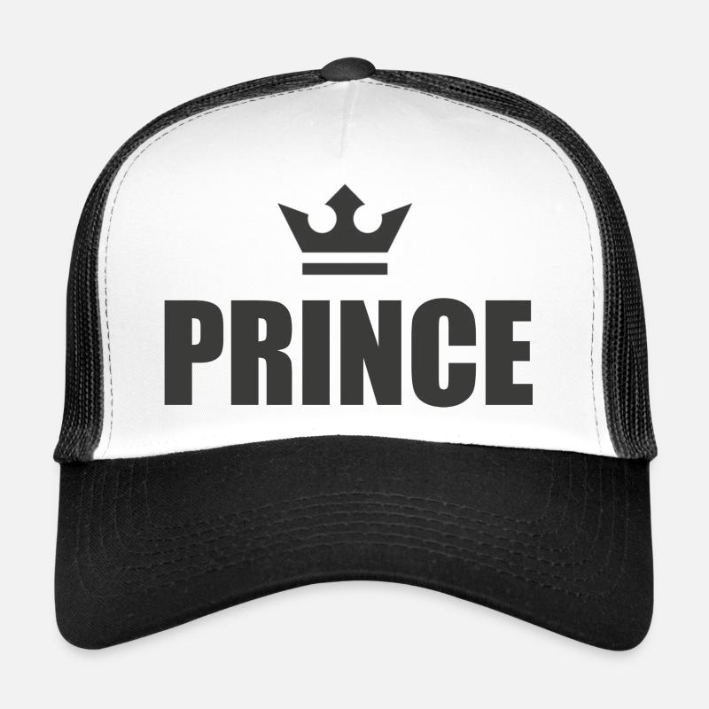 Prince - Trucker Cap - Weiß/Schwarz