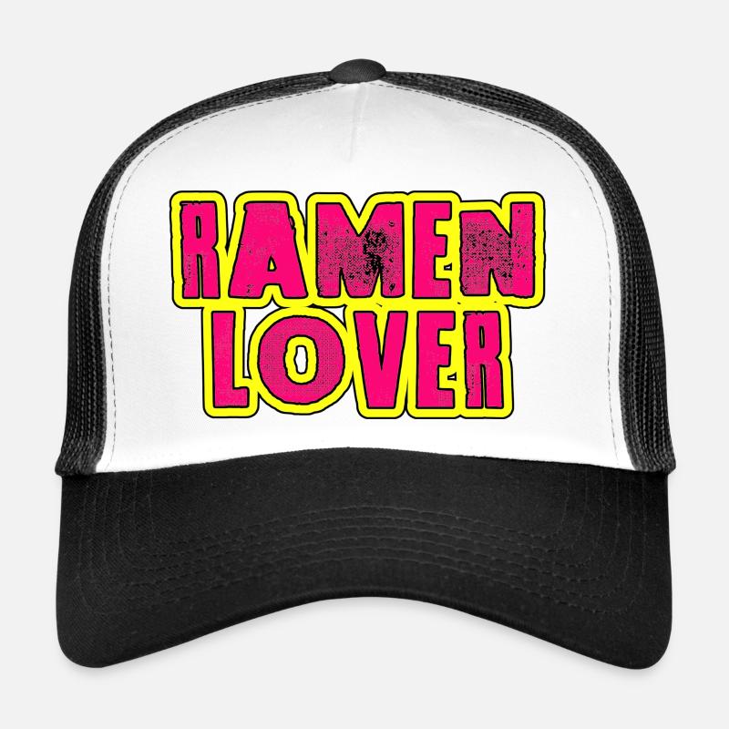 ramen lover - Trucker Cap - Weiß/Schwarz