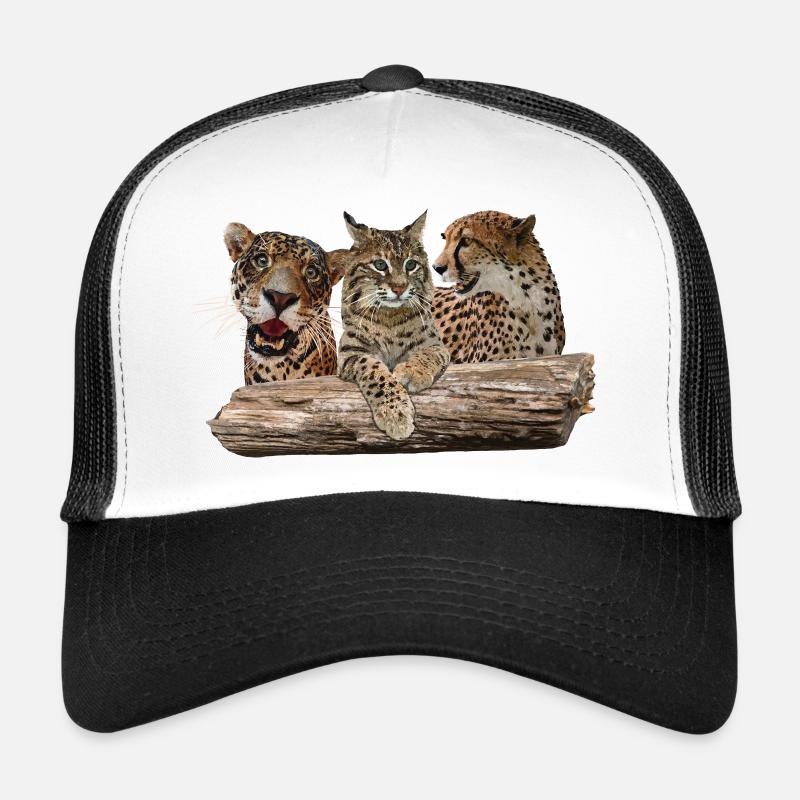 Luchs, Jaguar und Gepard Trucker Cap