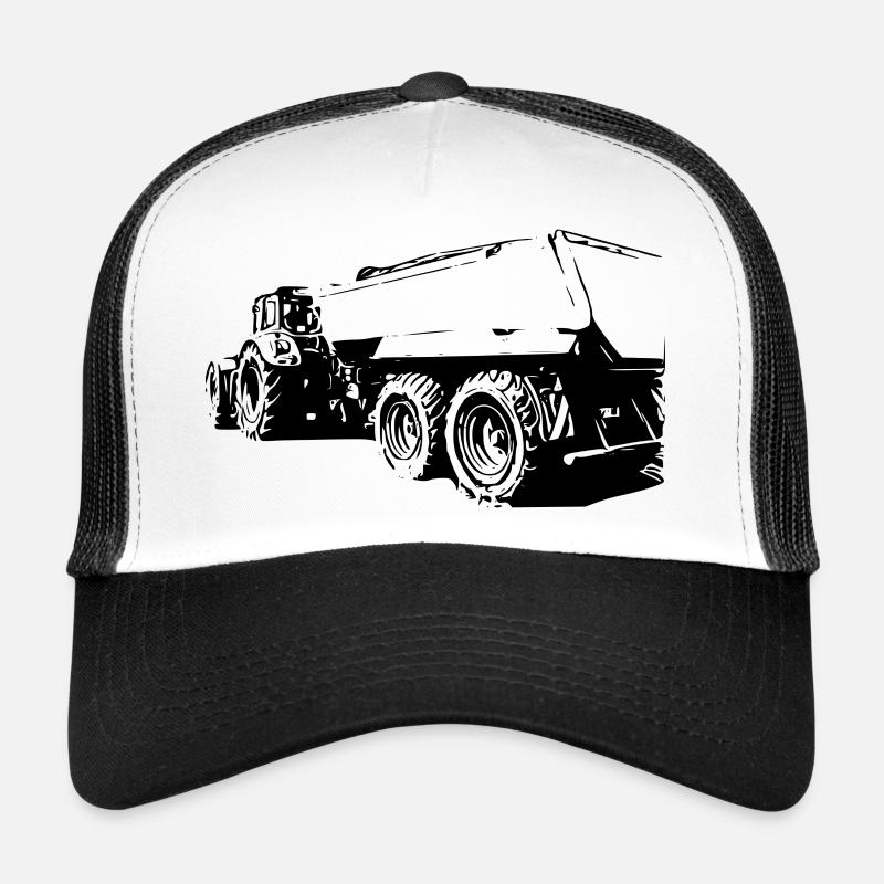 Traktor - Trucker Cap - Weiß/Schwarz