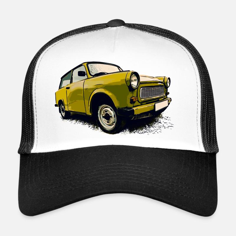 Grüner  - Trucker Cap - Weiß/Schwarz