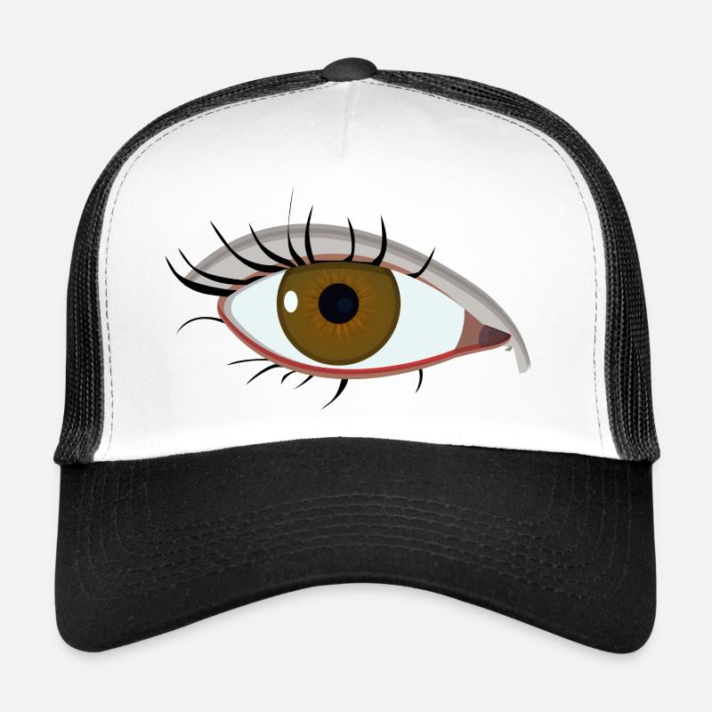 œil qui vous regarde Casquette trucker 