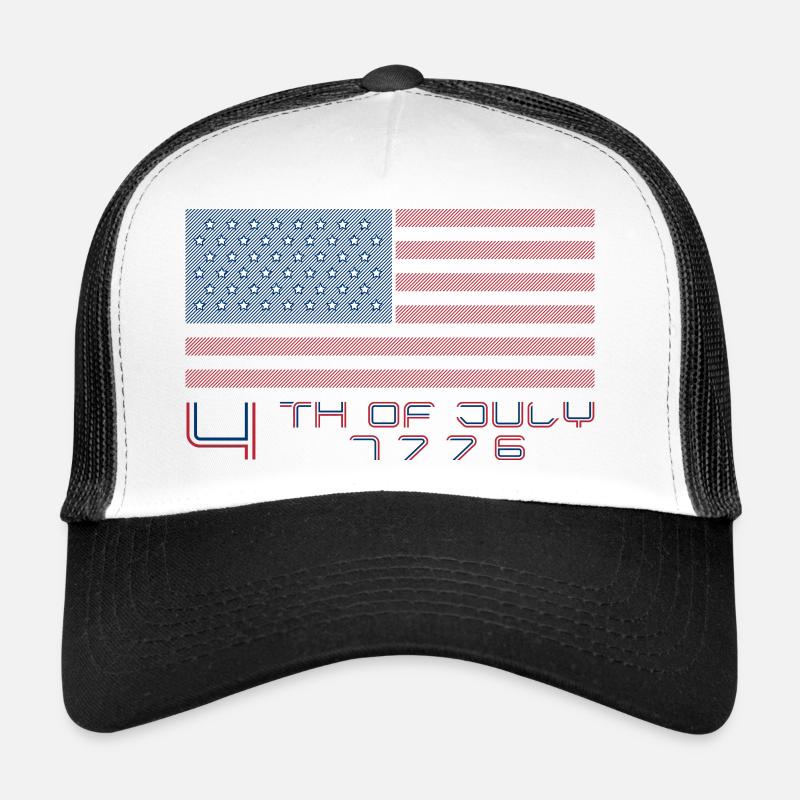 Indépendance du 4 juillet Casquette trucker 