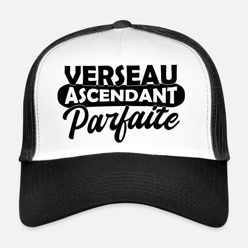 verseau ascendant parfaite Casquette trucker 