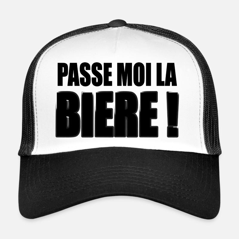 Passe moi la Bière ! Casquette trucker 