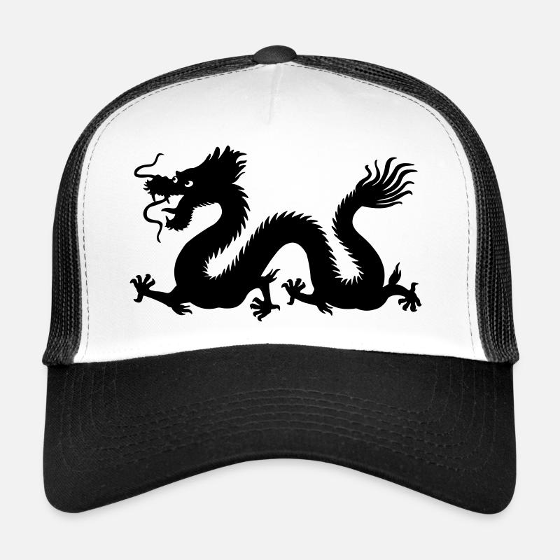 Image d’ombre de dragon année du dragon Casquette trucker 