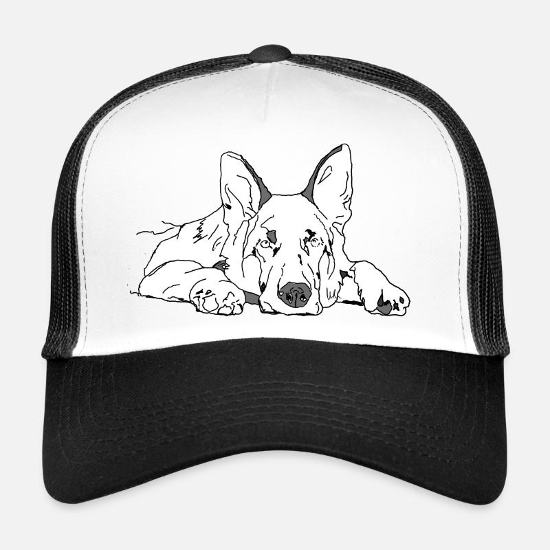 Chien de berger Casquette trucker 