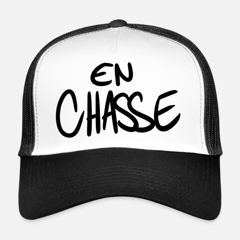 Je suis en chasse Casquette trucker 