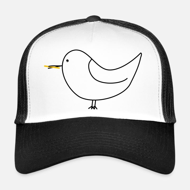 Seagull with fries Trucker Cap