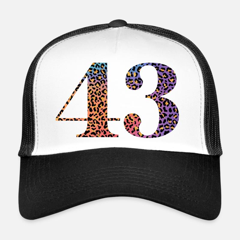43. Geburtstag Leopard Trucker Cap