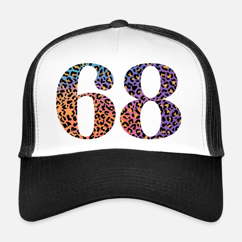 68. Geburtstag Leopard Trucker Cap