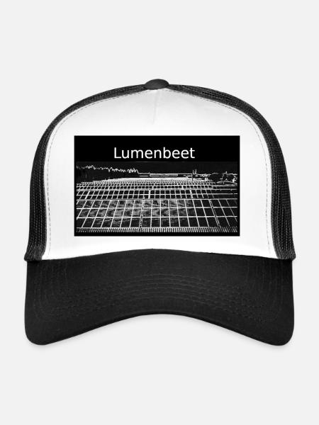 Lumenbeet - Trucker Cap - Weiß/Schwarz