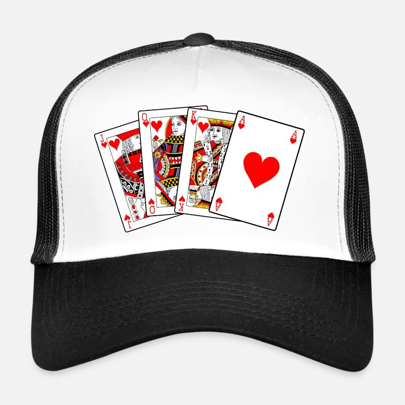 Jack Queen King Ace Trucker Cap