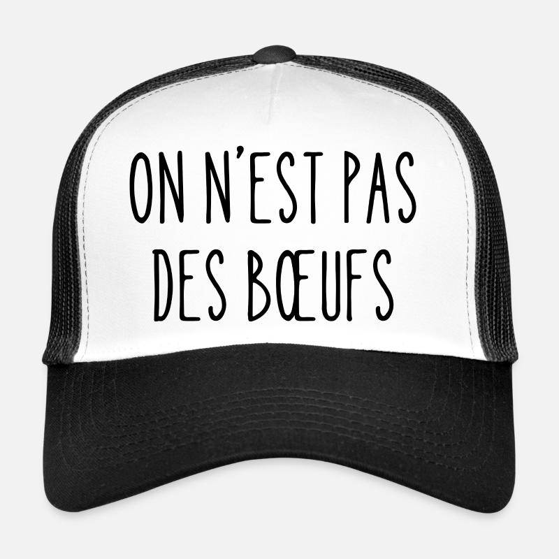 on n'est pas des bœufs Casquette trucker 