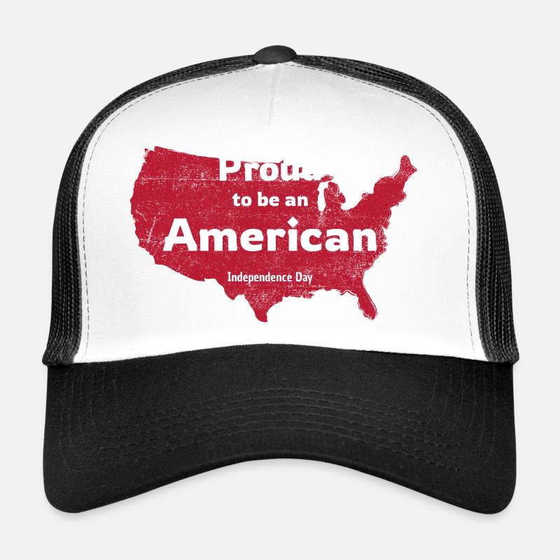 Fier d’être Américain Casquette trucker