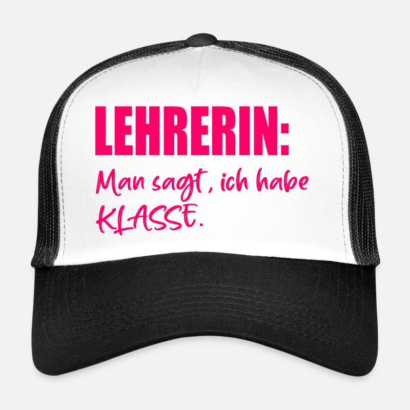 Lehrerin Sprüche KOMPLIMENTE Trucker Cap