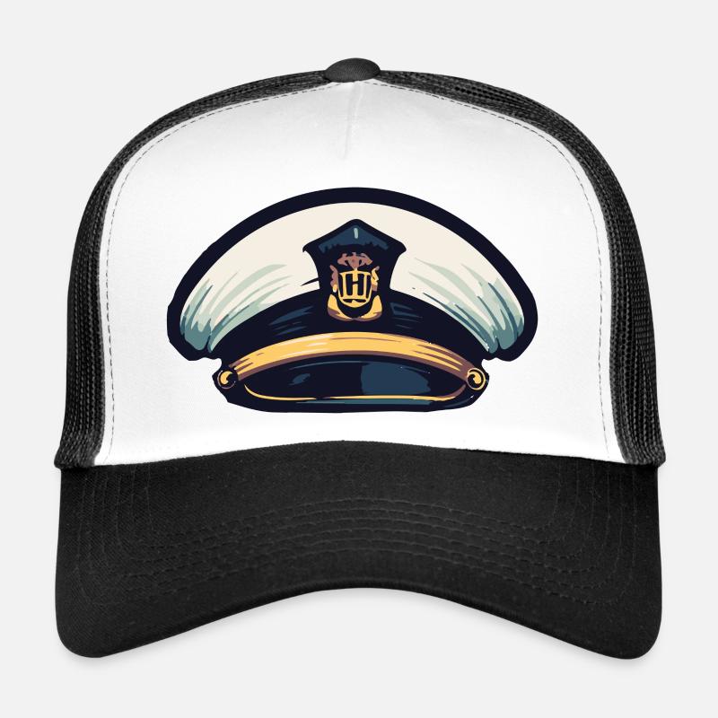 Captain Sailor Cap Trucker Cap