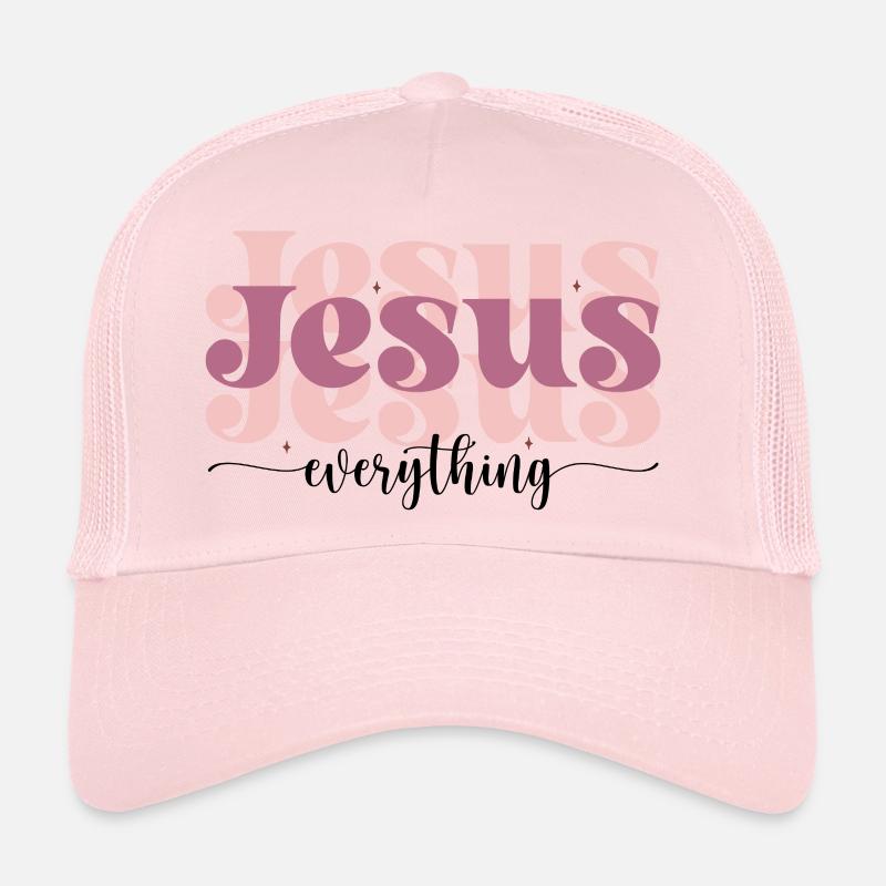 Jesus over everything Trucker Cap