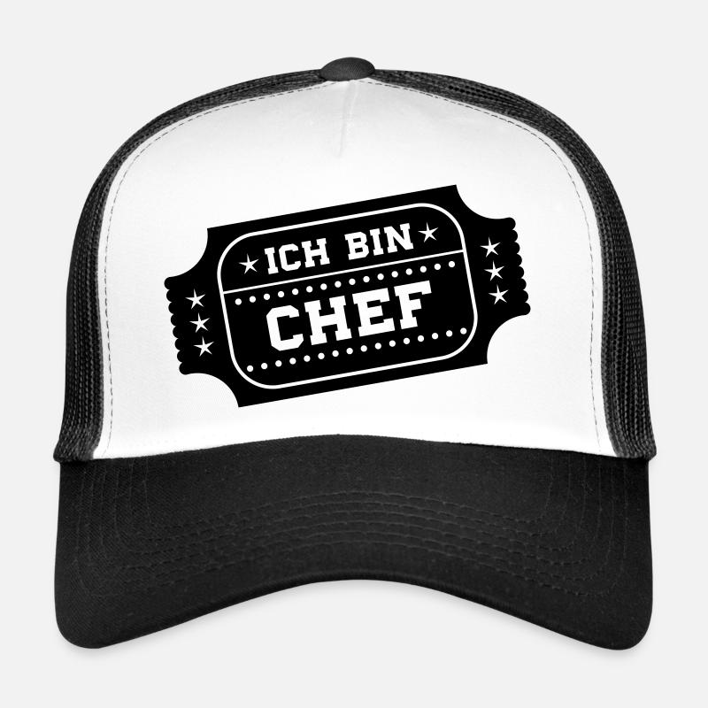 Je suis le patron Casquette trucker 