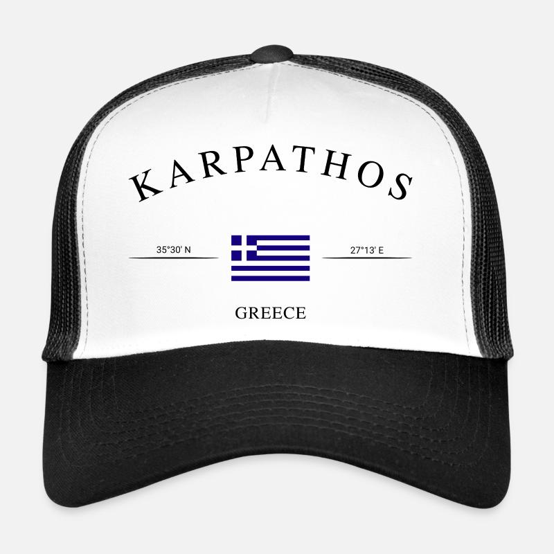 Karpathos Greece Holiday Souvenir &amp; Gift Trucker Cap
