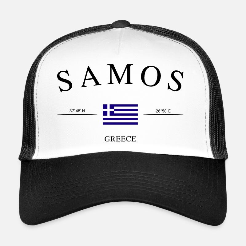 Samos Greece – Holiday Souvenir & Gift Trucker Cap