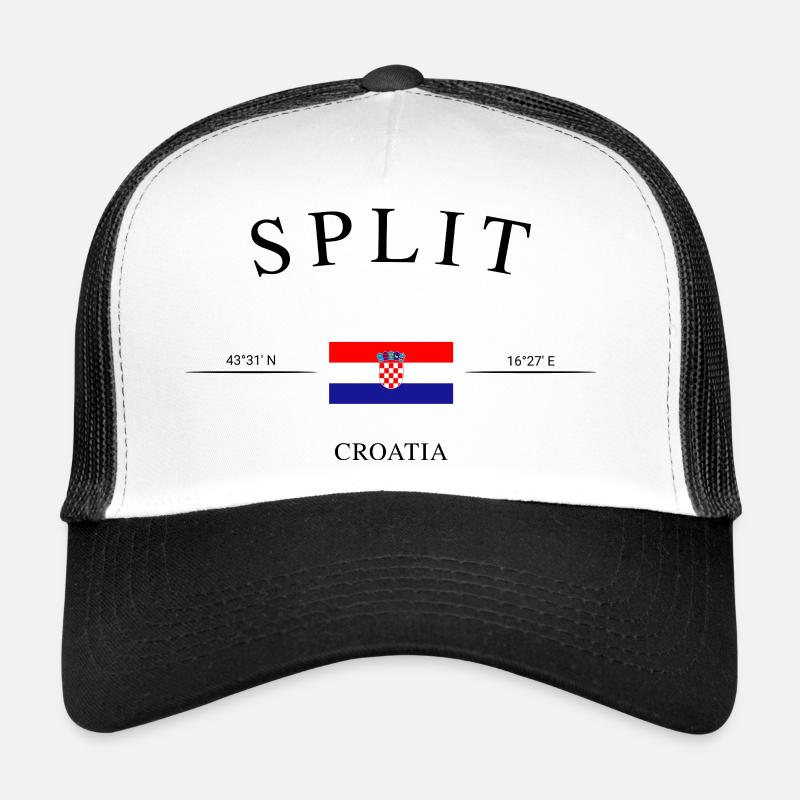 Split Croatia – Holiday Souvenir & Gift Trucker Cap