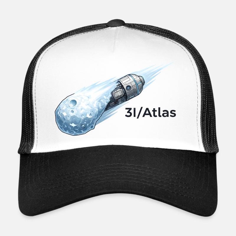 Vol d'une comète dans l'espace Casquette trucker 