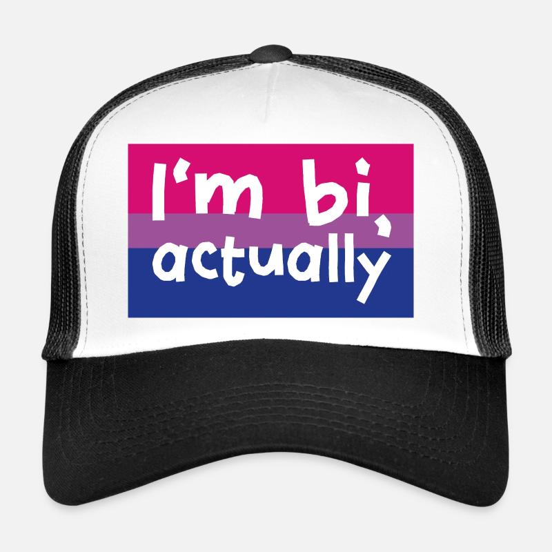 bisexuel drapeau citation fierté drapeau design cdt Casquette trucker 