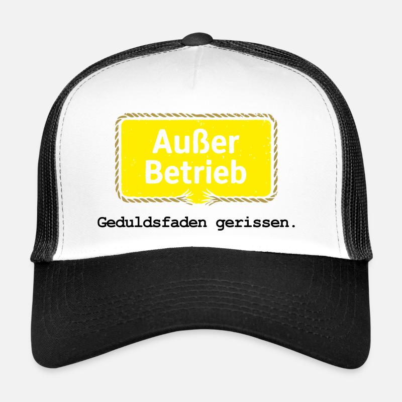 Out of order – patience broken Trucker Cap