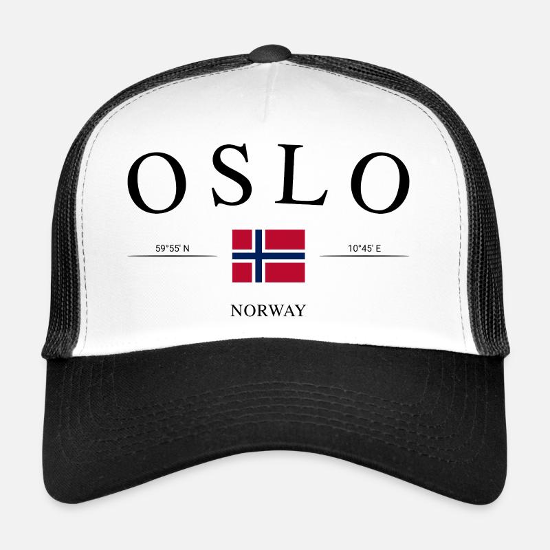 Oslo Norway – Holiday Souvenir & Gift Trucker Cap