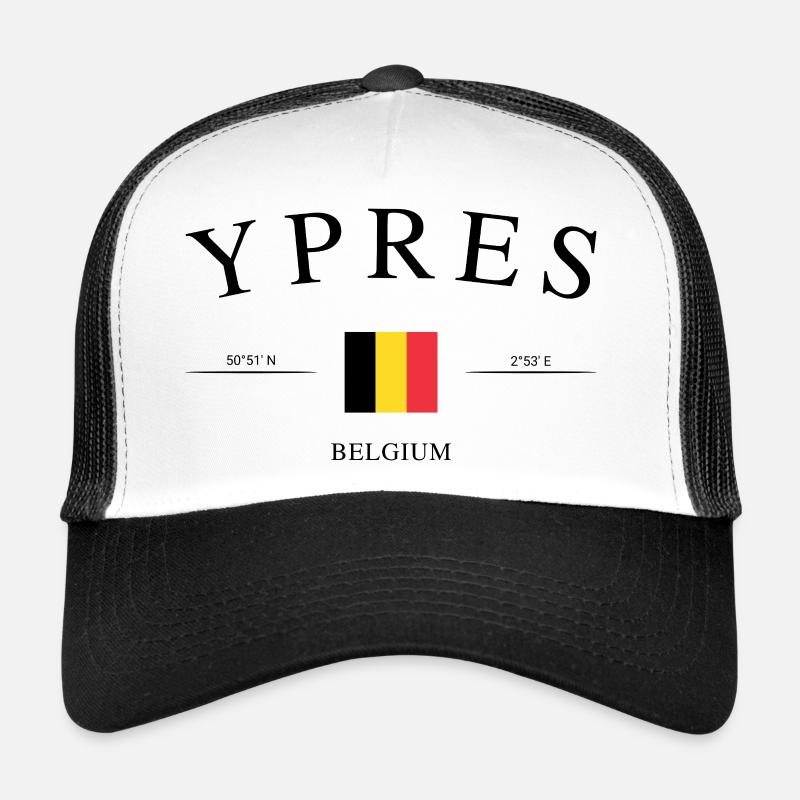 Ypres Ieper Belgien – Urlaub Souvenir & Geschenk Trucker Cap