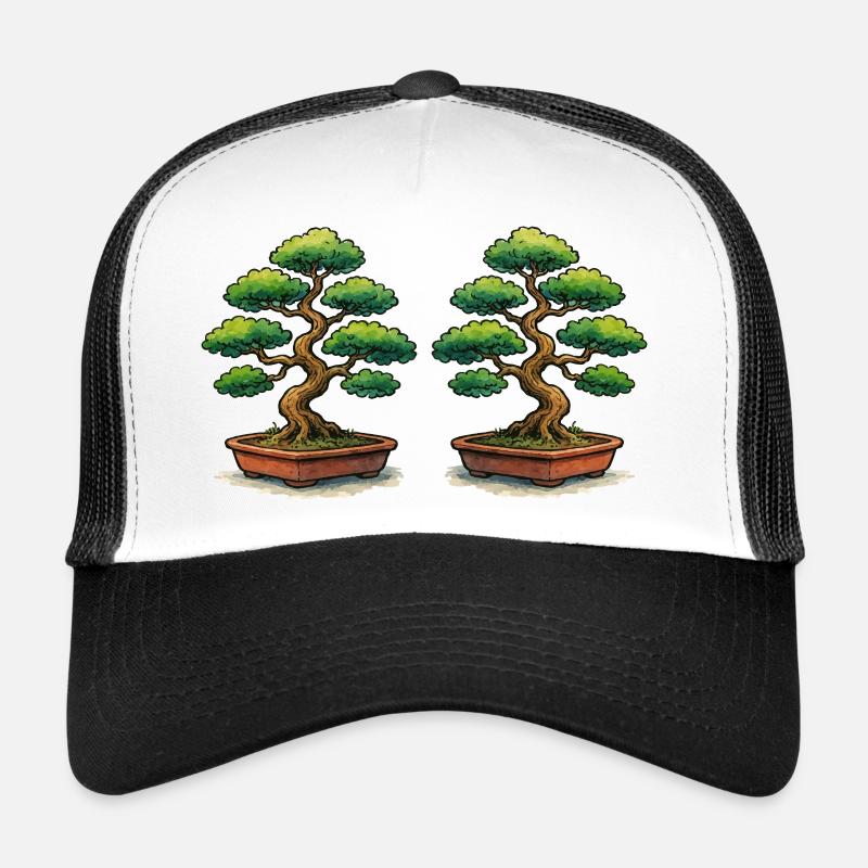 Double Bonsai Twins Trucker Cap