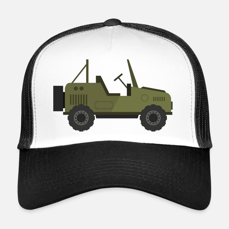 Jeep militaire Casquette trucker 