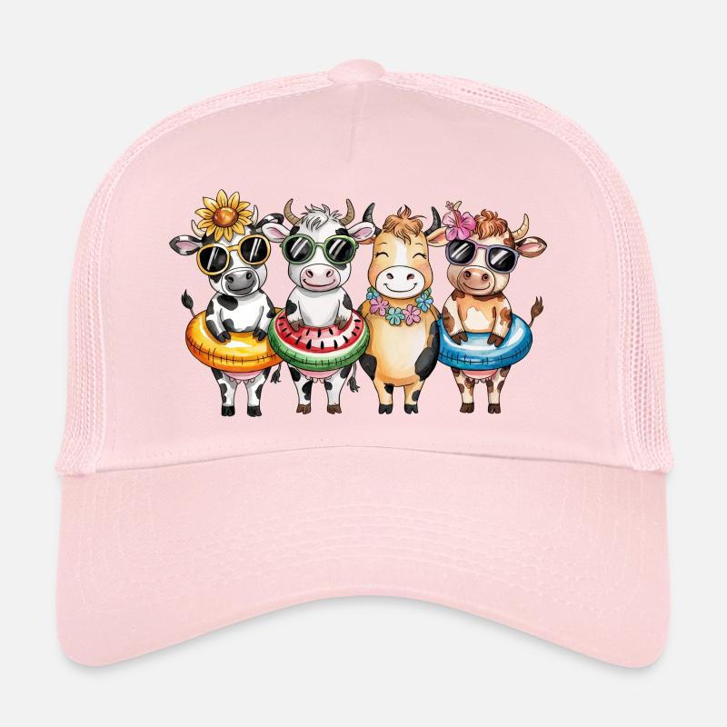 Vaches d’été Casquette trucker 