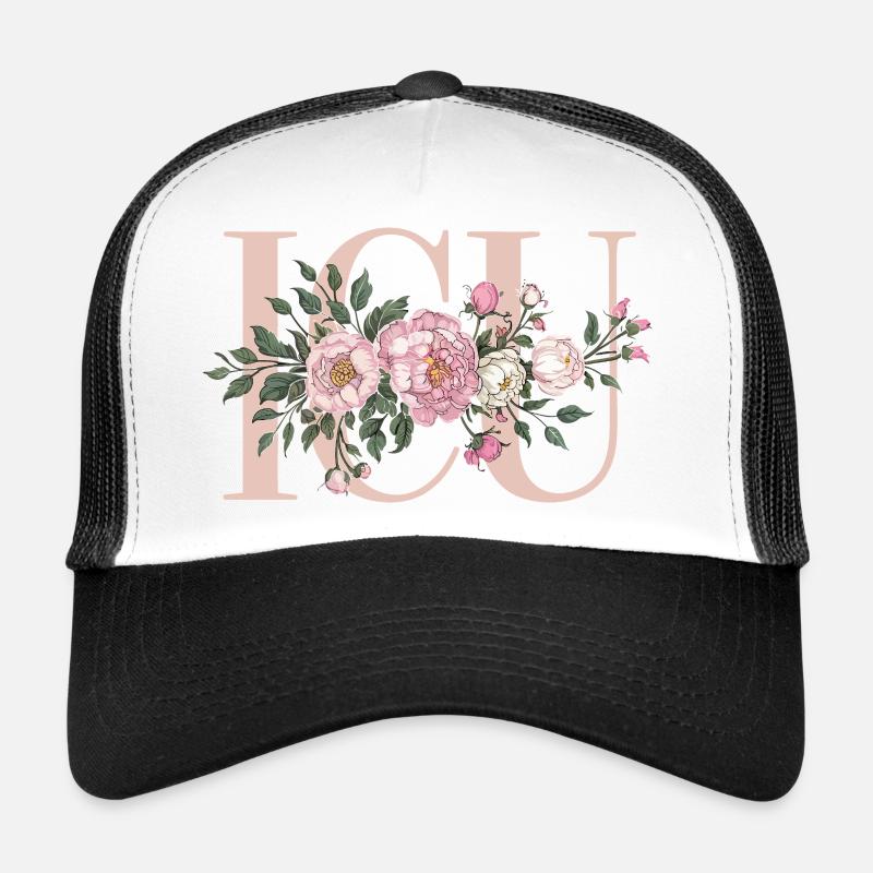 Rosenblütenrahmen Love Trucker Cap